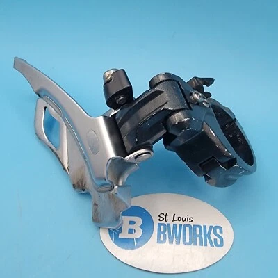 Shimano Deore FD-M591 Triple Front Derailleur 9 Speed 34.9mm Clamp Dual Pull b24 - Image 1 of 4