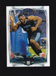 2014 Topps Caraun Reid Rookie #425 Detroit Lions - Picture 1 of 2