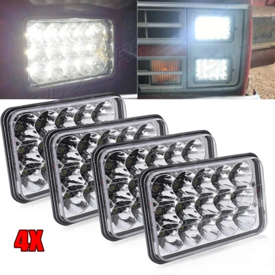 DOT 4x6'' LED Headlight hi/lo for Kenworth T800 T400 T600 W900B Classic 120/132 - Image 1 of 4