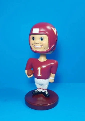 Vintage 2001 Virginia Tech 7" Hokies Football Bobbin Head Bobblehead Colligate Cover