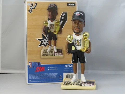 Tim Duncan San Antonio Spurs 1999 Championship/MVP celebration Bobblehead Cover