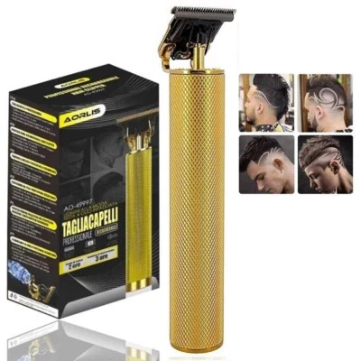 AORLIS Tagliacapelli professionale elettrico ricaricabile Rasoio regola barba capelli