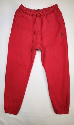 Pantalones de chándal Nike Air Jordan de algodón rojos para hombre talla grande 28" entrepierna Foto 1 de 4