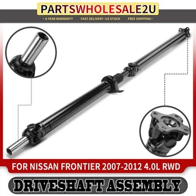 Conjunto de eje de transmisión trasero de acero para Nissan Frontier 2007-2012 tracción trasera 4,0 L Foto 1 de 4