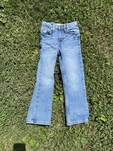Wrangler 20X Jeans Boys Size 7 Slim Blue - Picture 1 of 9
