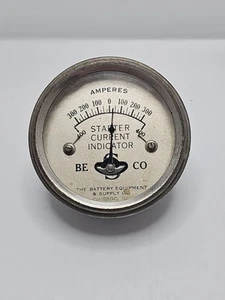 Indicador de corriente de arranque be co vintage años 40 equipo de batería co chicago - Imagen 1 de 7