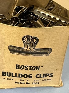 3 Dutzend Neu in OVP Vintage Boston Bulldog No. 2 Jagd MFG. Co. Statesville N.C….NOS - Bild 1 von 9