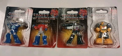  Lot of 4 Hasbro Transformers 2.5” Mini Figures Sealed  - Image 1 of 4