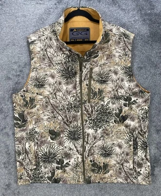 GameGuard Pinnacle Vest Mens 2XL Camo Fleece Lined Pockets Corona Premier 4022 - Image 1 of 4