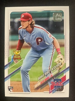 Alec BOHM 2021 Topps Update Series Rookie #US250 Philadelphia Phillies - Image 1 of 2