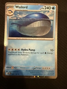 Wailord - (Cosmos Foil) Promo Miscellaneous Cards & Products 041/159 NM - Picture 1 of 2