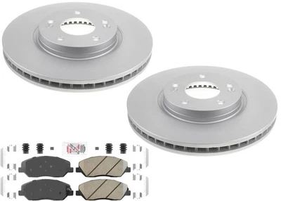 Передние высокопроизводительные дисковые тормозные колодки с покрытием подходят для Hyundai Santa Fe 2007-2009 - Изображение 1 из 4