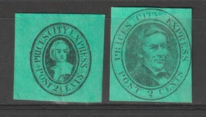 US Local # 119L2 no gum and L3 OG VF ,Prices City Express cv= $ 90 - Picture 1 of 2
