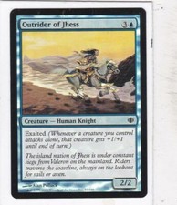 MTG: Shards of Alara: Foil: Outrider of Jhess