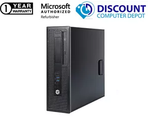 HP Desktop Computer PC Intel Core i5 8GB RAM 500GB HD Windows 10 Pro Wi-Fi - Picture 1 of 6