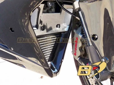 Cubierta de carenado inferior de fibra de carbono para Ducati 1098 848 1198 panel en V  Foto 1 de 4