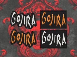 Gojira Patch | Wal Französisch Heavy Technical Death Progressive Metal Band Logo - Bild 1 von 7