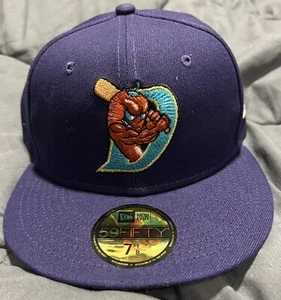 NWT New Era 59fifty El Paso Diablos Plane Jane Fitted Hat Sz 7 1/8 Minor league - Picture 1 of 5