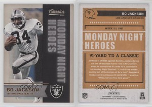 2016 Panini Classics Monday Night Heroes Bronze Bo Jackson #7