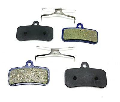 HARDHEADED RAM 2 Pair Bike brake pads resin for Shimano D03S Saint-M-810-820-640, Zee M640,