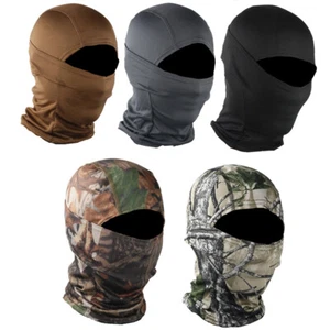 Tactical Balaclava Camo Ski Full Face Mask for Men Women Motorcycle Hunting Hat - Picture 1 of 28