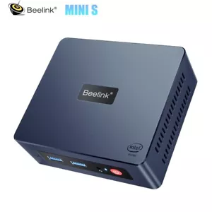 Beelink Mini S Windows 11 Intel 11th Gen N5095 DDR4 8G 128G SSD Desktop Mini PC - Picture 1 of 13