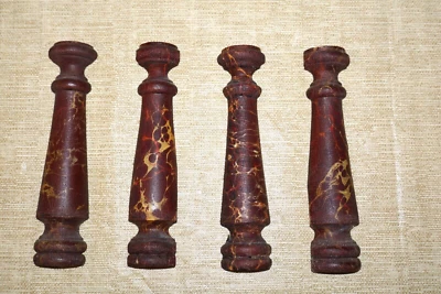 Antique Gilbert Clock Column Set - Image 1 of 4