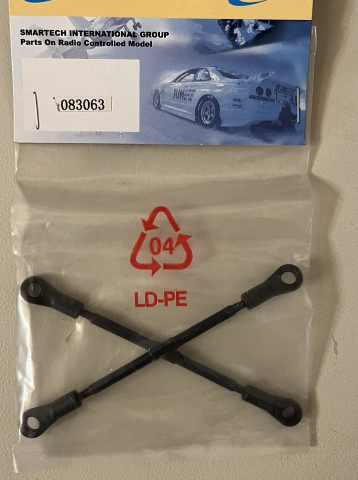 SMARTECH CARSON RICAMBI MODELLISMO BRACCETTI TESTINE 083063 2 Pezzi - Immagine 1 di 1