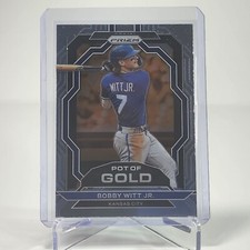 2023 Panini Prizm Bobby Witt Jr. Pot of Gold Insert Kansas City Royals #PG3