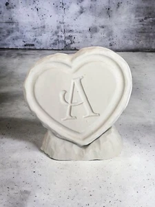 Letter A Alphabet & Numbers Stone Ornament Home Garden A Learning Phonetic Gift - Picture 1 of 4