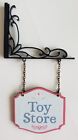 Dollhouse Miniature Hanging Sign for Toy Shop or Store 1:12 Scale