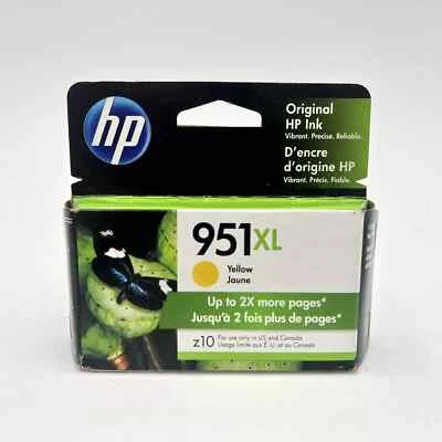 2022 GENUINE HP 951XL Yellow High-yield Ink Cartridge CN048AN SEALED BOX - Image 1 of 2