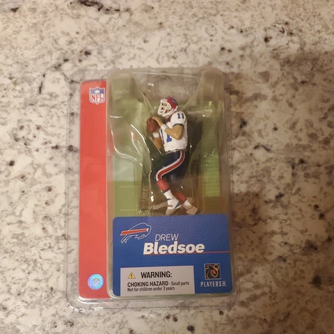 Drew Bledsoe Buffalo Bills mini McFarlane NFL Action Figure Cover