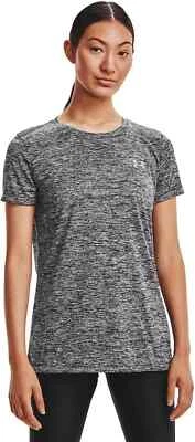 Camiseta Under Armour para mujer UA Tech Twist ultra suave de secado rápido que absorbe la humedad Foto 1 de 3