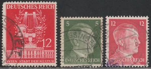 Germany 1941-44 SC# 504, 509, 513 - Three different stamps - Used Lot # 70 - Picture 1 of 2
