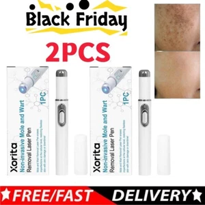 2PCS Skin Care Pen Non - Invasive Mole and Wart Removal Laser Pen N EW - Picture 1 of 19