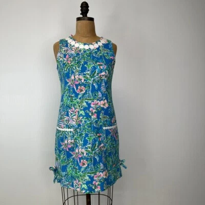 Lilly Pulitzer Dress Girl Extra Large Youth Little Boca Match School Party Core - Image 1 of 4