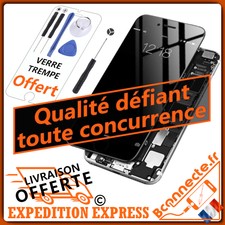 Ecran LCD /Complet iPhone 6 6s 7 8 /Plus SE Noir Blanc Vitre Tactile sur Châssis