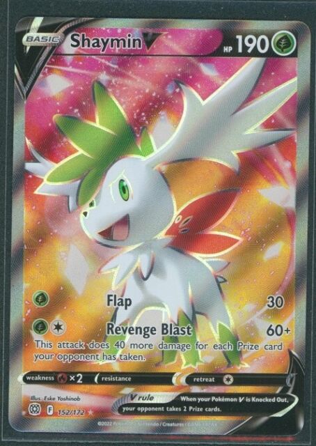 Preços baixos em Jogos de cartas colecionáveis individuais Shaymin Pokémon  TCG ultra raros em inglês