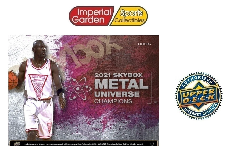 2021 UPPER DECK SKYBOX METAL UNIVERSE CHAMPIONS MULTI SPORT HOBBY BOX SEALED - Image 1 of 4
