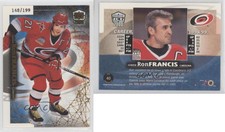 1999-00 Pacific Dynagon Ice Gold /199 Ron Francis #40 HOF