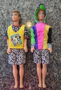 2 90er Barbie TEEN Kevin Boyfriend Skipper Puppen Mattel Pet Pals Outfit Vintage - Bild 1 von 21
