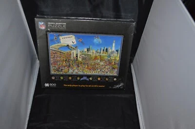 NFL Houston Texans 500-Piece Joe Journeyman Search Adventure Puzzle 24"x18" T9 - Image 1 of 2