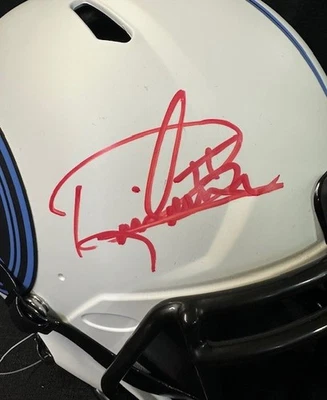 Titans Full Size Auth Speed Lunar Eclipse Helmet Derrick Henry Auto w/ PSA COA - Image 1 of 4