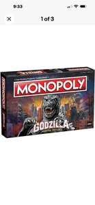 Godzilla Monopoly Board Game Brand New - Picture 1 of 2