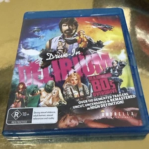 Drive In Delirium Maximum 80s Overdrive - Movie Blu Ray Region B (RARE!) - Picture 1 of 3
