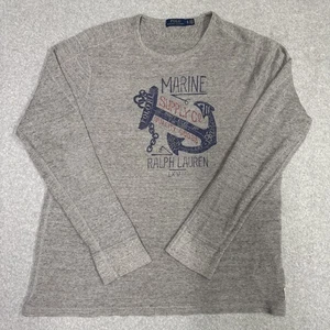 Polo Ralph Lauren Pullover Herren XL Marine Supply Co Anchor Waffelstrick Langarm - Bild 1 von 15
