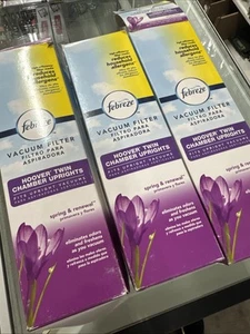 3 SCATOLE Febreze NUOVO HOOVER DOPPIA CAMERA FILTRI ASPIRAZIONE VERTICALI MOLLA E RINNOVO - Foto 1 di 3