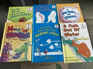 Dr Seuss Lot Of 6 Dr Seuss Can I Read Beginner Books - Picture 1 of 3