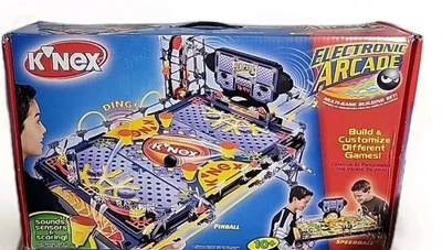 K'Nex Brand Electronic Arcade NO KNEX PIECES OR CORD-ONLY MAIN COMPONENTS INCOMP - Image 1 of 4
